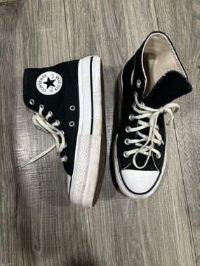 Converse Black and White Kids' High Top Sneakers